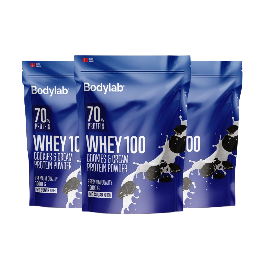 BIG BUY DISCOUNT - 3 kg Whey 100 Cookies & Cream (3x1 kg)