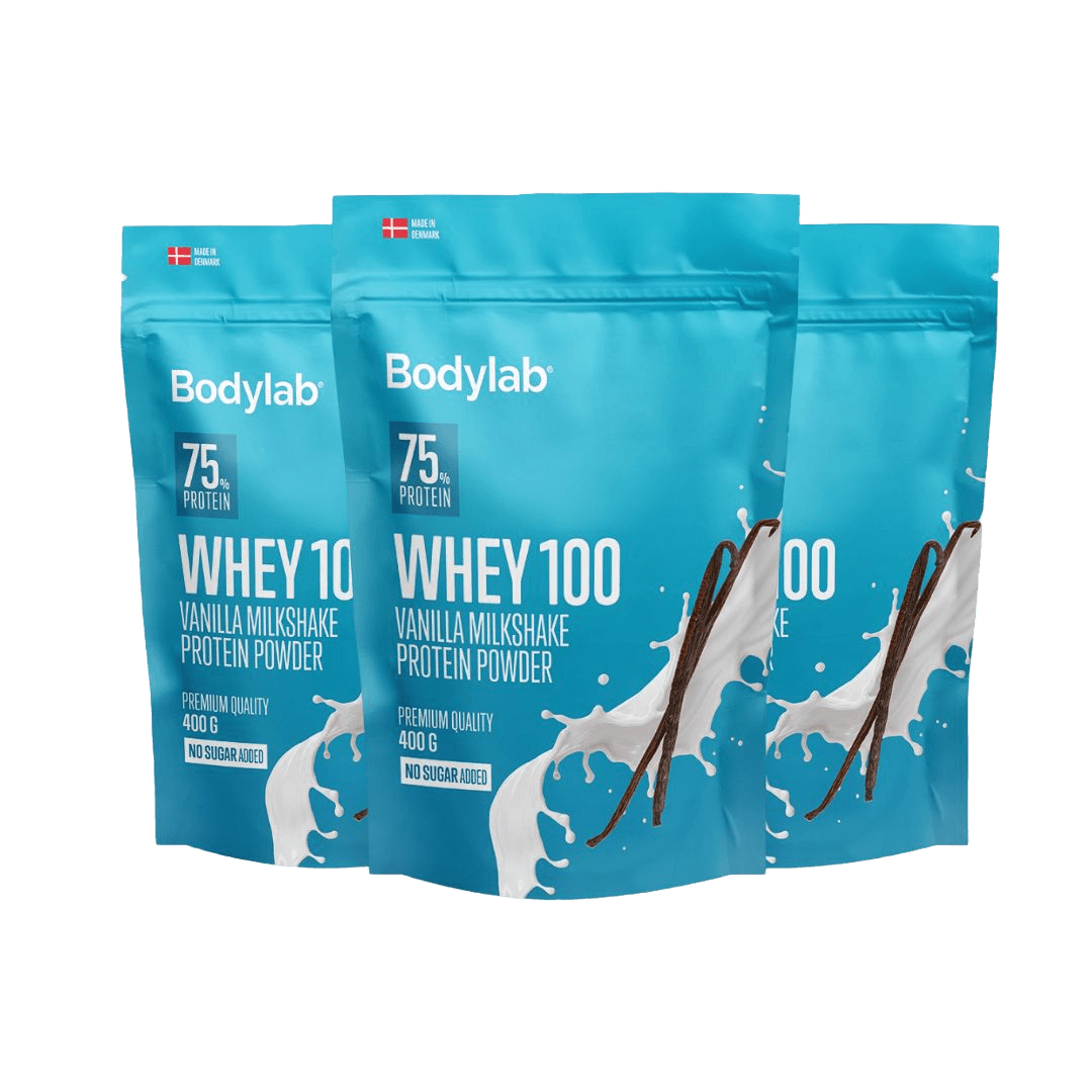 BIG BUY DISCOUNT - 3 kg Whey 100 Vanilla Milkshake (3x1 kg) - Nordic Nutrition