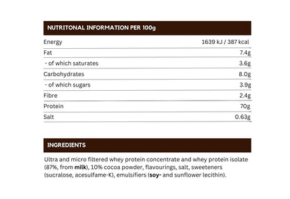 BIG BUY DISCOUNT - 3 kg Whey 100 Ultimate Chocolate (3x1 kg)