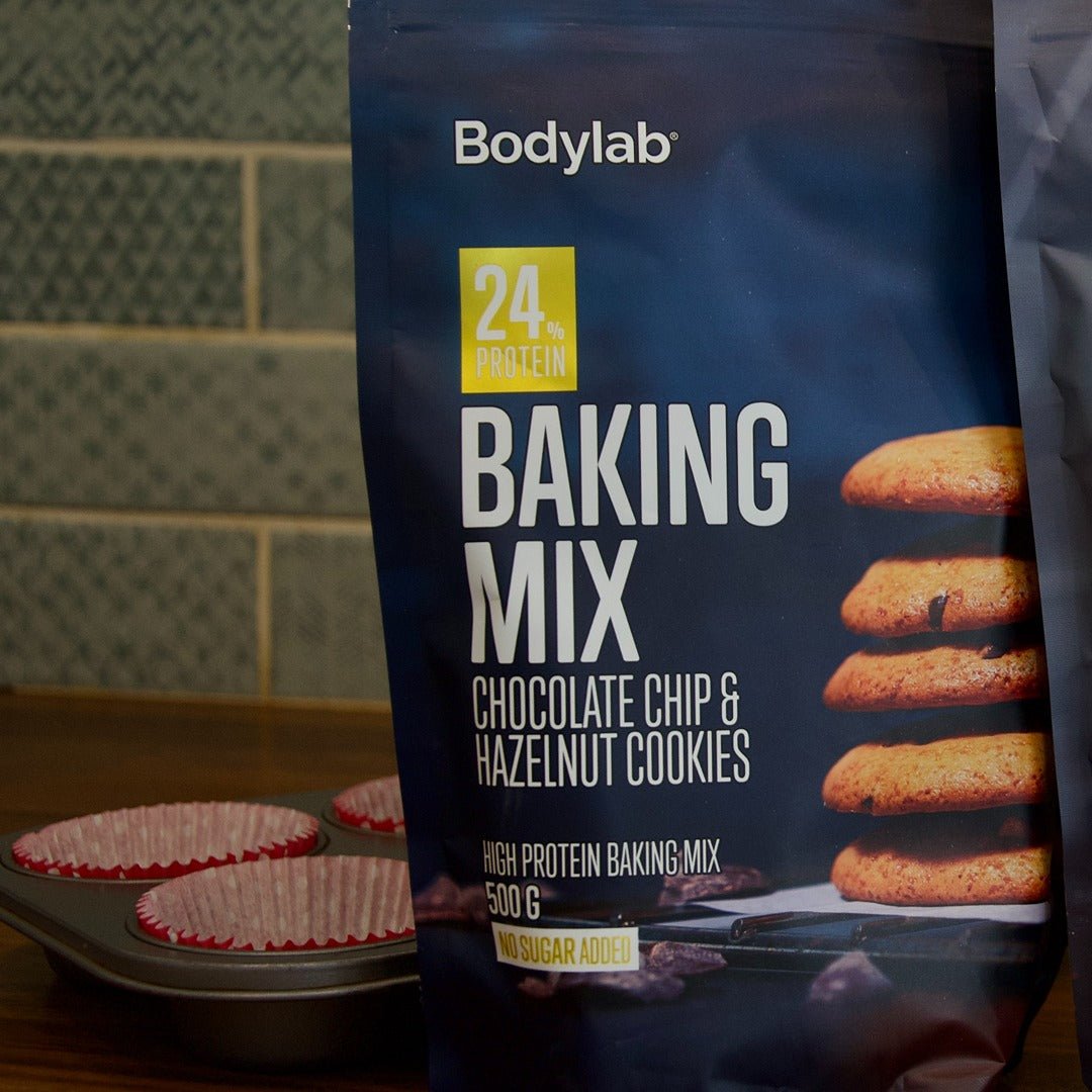 Protein Baking Mix (500 g) - Chocolate Chip &amp; Hazelnut Cookies - Nordic Nutrition