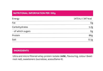 Clear Whey - Raspberry Rush (500 g) - Nordic Nutrition