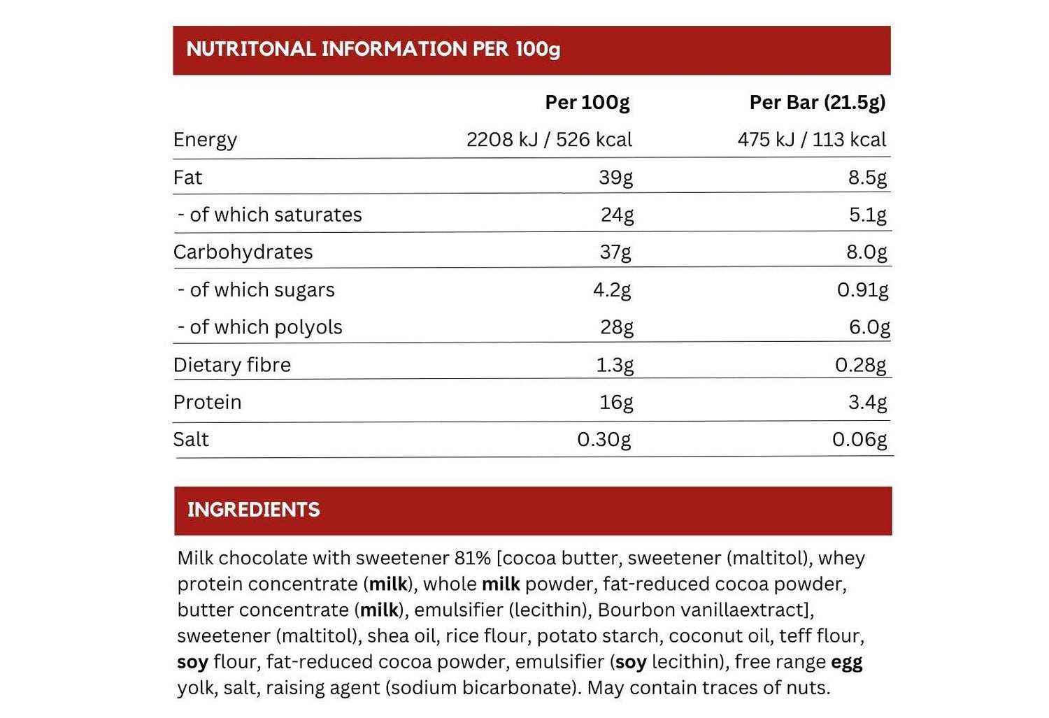 Protein Crunch (21.5 G) - Nordic Nutrition