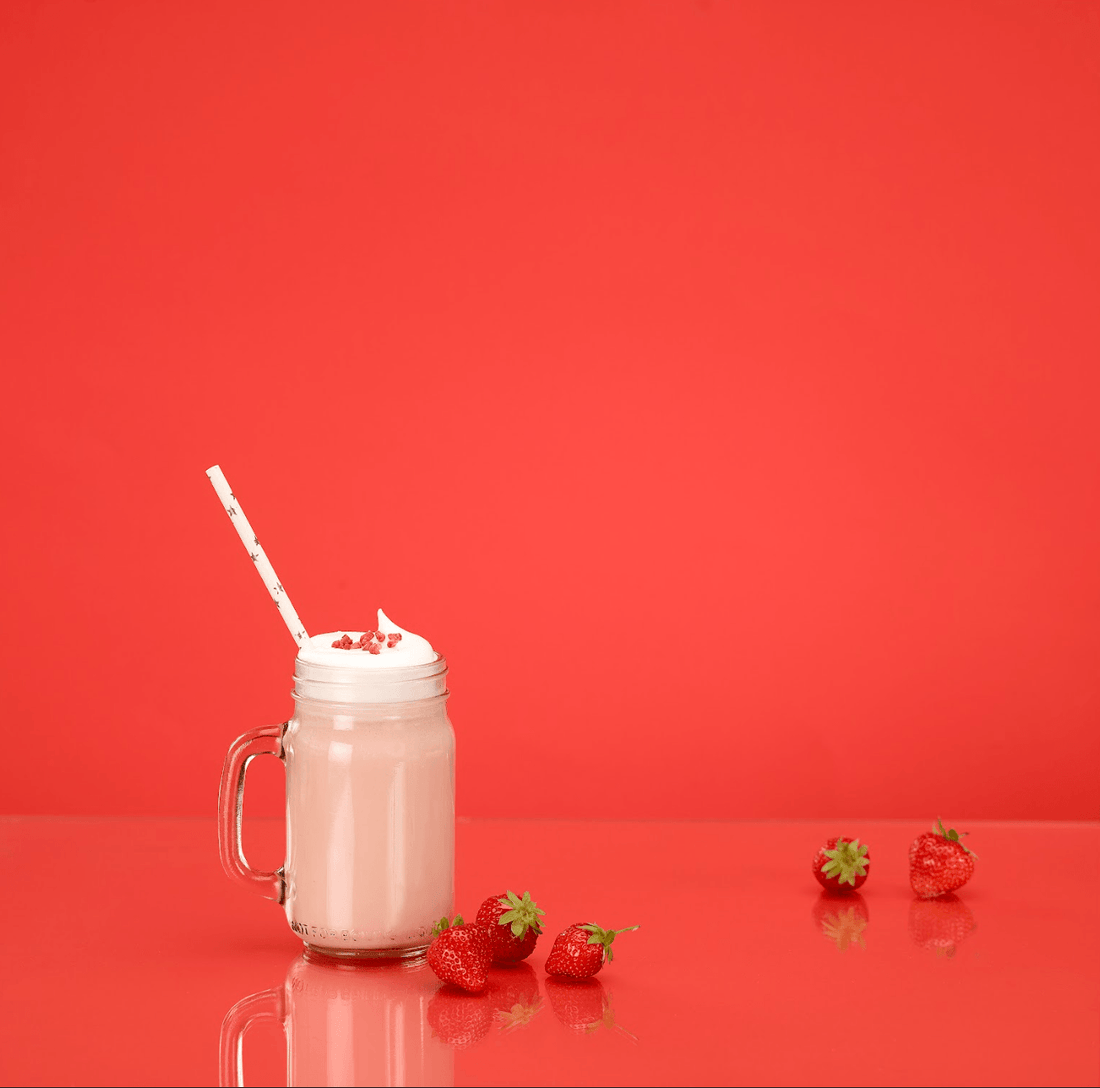 BIG BUY DISCOUNT - 3 kg Whey 100 Strawberry Milkshake (3x1 kg) - Nordic Nutrition