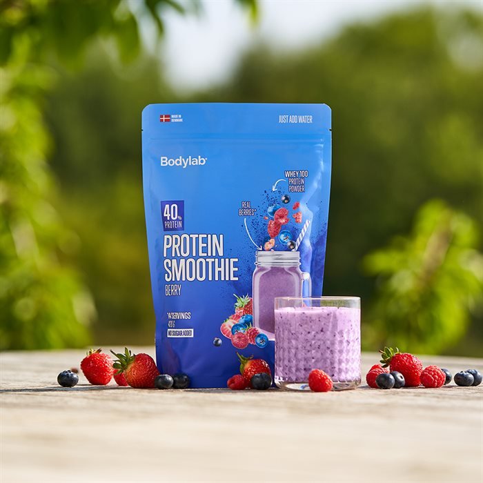 Protein Smoothie Berry (420 g) - Nordic Nutrition