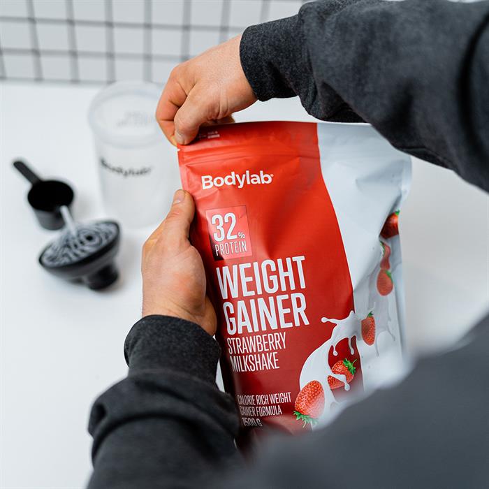Weight Gainer Strawberry Milkshake (1,5 kg) - Nordic Nutrition